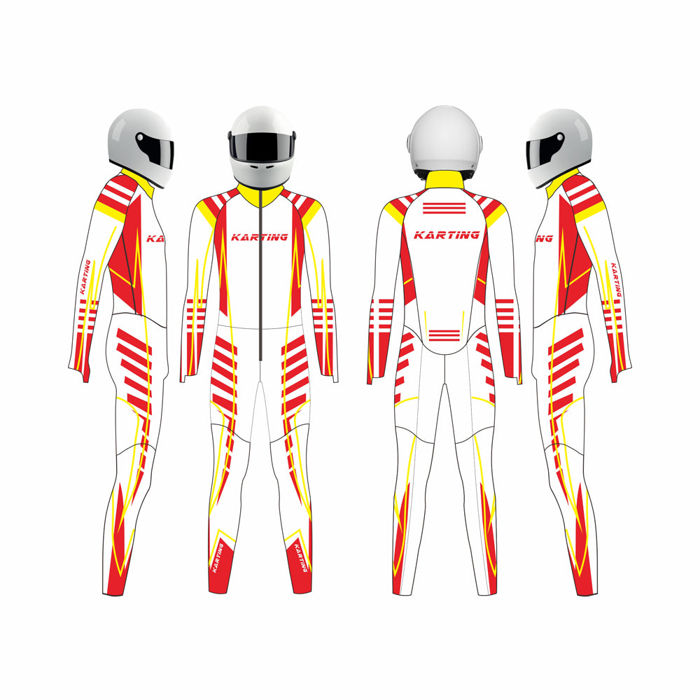 Устойчивый к порезам картинговый костюм Karting Aero Speed Skin Suits