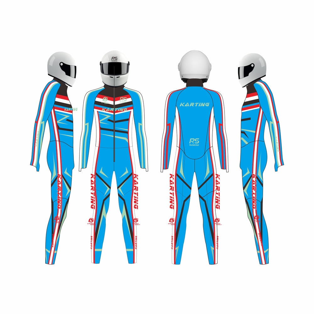 Устойчивый к порезам картинговый костюм Karting Aero Speed Skin Suits