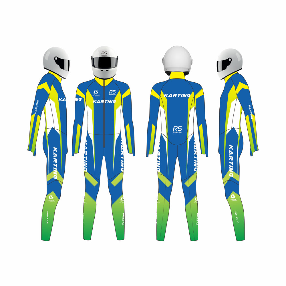 Устойчивый к порезам картинговый костюм Karting Aero Speed Skin Suits